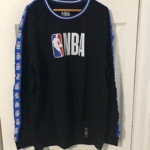 Black NBA Long Sleeve Tshirt Medium